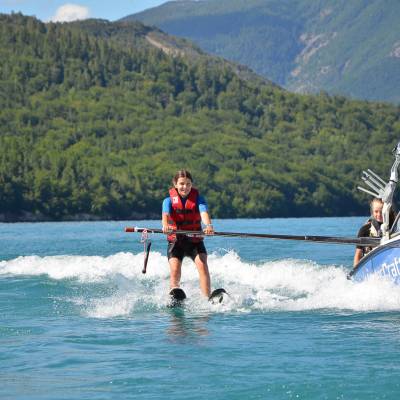 waterskiing and tubing on the serre poncon lake in the alps (13 of 36).jpg